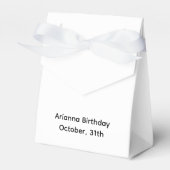 Ballotins Fête d'anniversaire d'Halloween | Conception Citro (Verso)