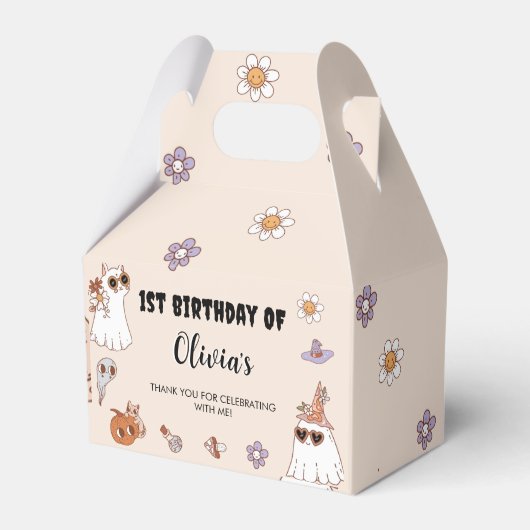 Ballotins Fête d'anniversaire d'Halloween super (Verso)