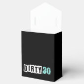 Ballotins Fête d'anniversaire Dirty 30 Bleu sarcelle (Ouvert)