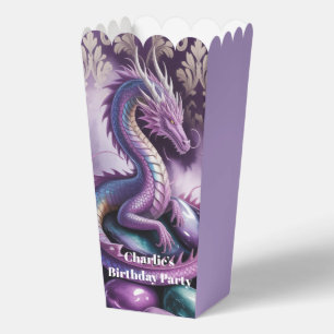 Ballotins Fête d'anniversaire Dragon Gothique Violet