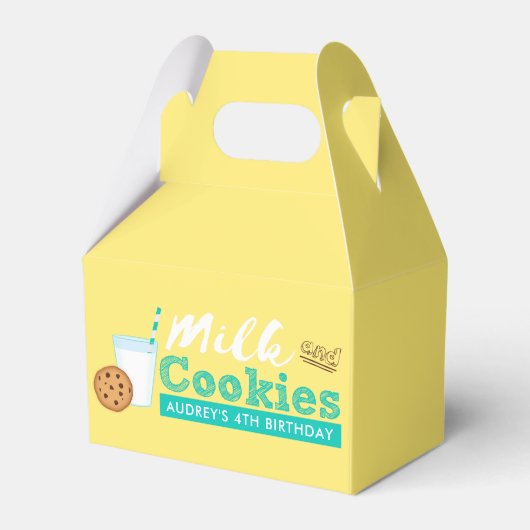 Ballotins Fête d'anniversaire du lait et des biscuits (Verso)