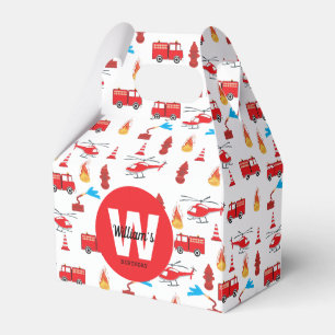 Ballotins Fête d'anniversaire du moteur de camion de pompier