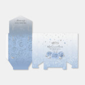 Ballotins Fête d'anniversaire du Rose bleu argent et bébé Me (Déplié)