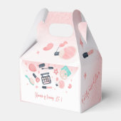 Ballotins Fête d'anniversaire du spa de beauté glitz et glam (Verso)