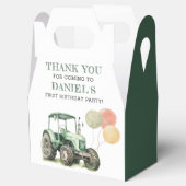 Ballotins Fête d'anniversaire du tracteur aquarelle (Ouvert)