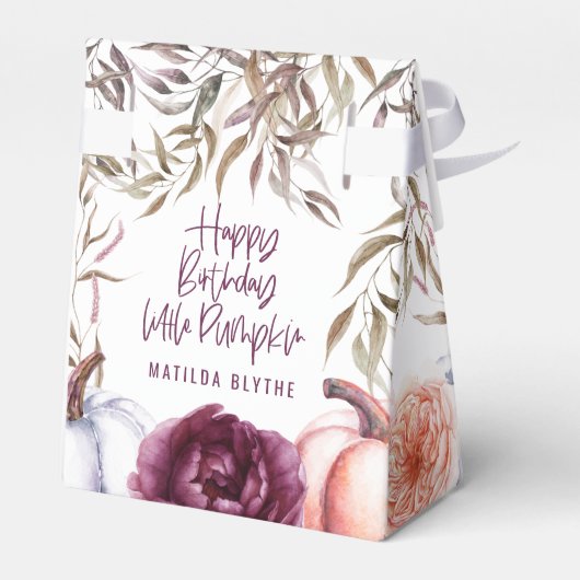 Ballotins Fête d'anniversaire d'un petit citrouille à l'auto (Arrière)