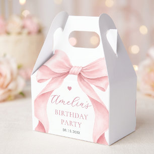 Ballotins Fête d'anniversaire fille arc-en-ciel rose Coquett