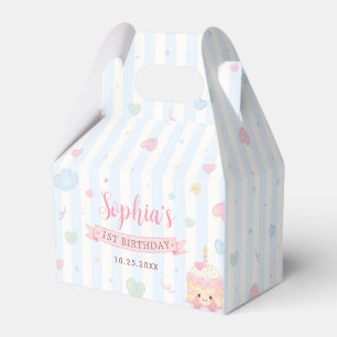 Ballotins Fête d'anniversaire fille gâteau pastel premier an
