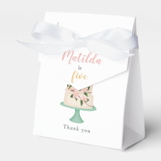 Ballotins fête d'anniversaire modifiable (Verso)