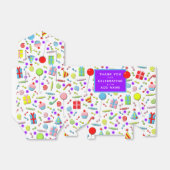 Ballotins Fête d'anniversaire personnalisée (Déplié)