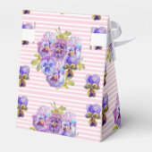 Ballotins Fête d'anniversaire Shabby rose rose violet (Arrière)