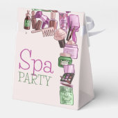 Ballotins Fête d'anniversaire spa de beauté (Arrière)