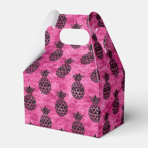 Ballotins Fête d'anniversaire tropicale d'ananas rose et