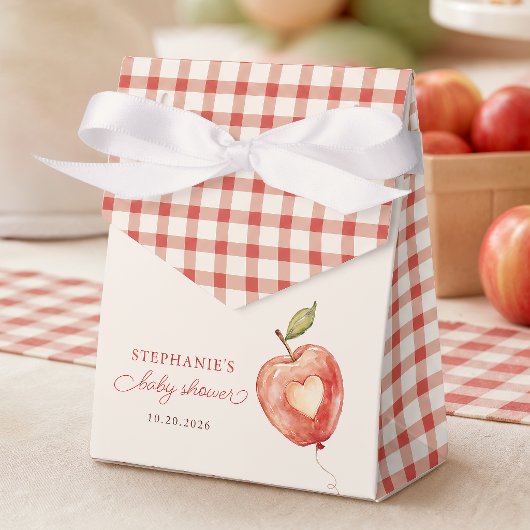 Ballotins Fête de bébé à thème pomme