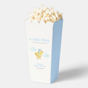 Ballotins Fête de Bébé Nuage Ciel Bleu Popcorn Poulet Mignon