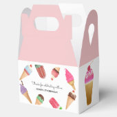 Ballotins Fête de crème glacée Rose White Popsicles (Ouvert)