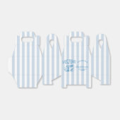 Ballotins Fête de Fiançailles Côtière Moderne Bleu (Déplié)