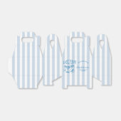 Ballotins Fête de Fiançailles Côtière Moderne Cocktail Bleu (Déplié)