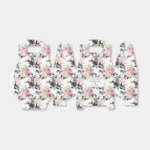 Ballotins Fête de fiançailles florale Rose rose pourpre (Déplié)