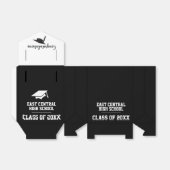 Ballotins Fête de fin d'études au lycée noir et blanc (Déplié)