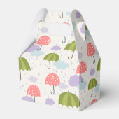 Ballotins Fête de la pluie d'automne avec Motif parapluie (Verso)