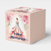 Ballotins Fête de la Quinceanera aquarelle (Verso)