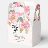 Ballotins Fête de mariage aux aquarelles de fleurs sauvages (Ouvert)