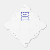 Ballotins Fête de mariage avec bordure ondulée fantaisiste m (Déplié)