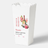 Ballotins Fête de mariage avec pétales et prosecco (Recto)