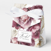 Ballotins Fête de mariage champêtre avec fleurs abondantes (Verso)