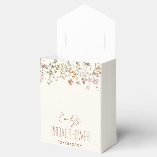 Ballotins Fête de mariage champêtre Bohème Fleurs de jardin  (Ouvert)