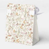 Ballotins Fête de mariage champêtre Bohème Fleurs de jardin  (Arrière)