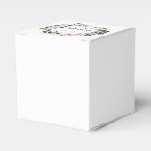 Ballotins Fête de mariage champêtre en rose blush floral (Verso)