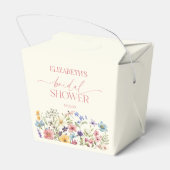 Ballotins Fête de mariage champêtre florale (Arrière)