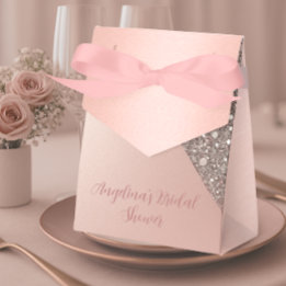 Ballotins Fête de mariage élégante en or rose