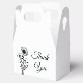 Ballotins Fête de mariage en Merci floral (Ouvert)