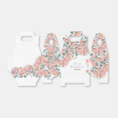 Ballotins Fête de mariage estival à l'aquarelle avec prosecc (Déplié)