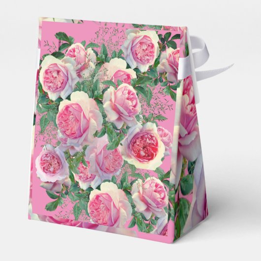 Ballotins Fête de mariage fleurissant amour (Arrière)