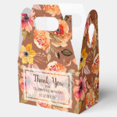 Ballotins Fête de mariage Fleurs d'automne à l'aquarelle (Ouvert)