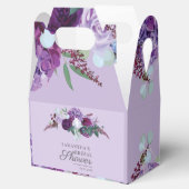 Ballotins Fête de mariage floral botanique violet (Ouvert)