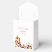 Ballotins Fête de mariage Floral Rose Lilas Caprice Thé (Ouvert)