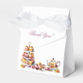 Ballotins Fête de mariage Floral Rose Lilas Caprice Thé (Verso)