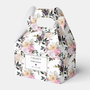 Ballotins Fête de mariage floral rose rose pourpre