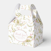 Ballotins Fête de mariage Florale Aquarelle avec une touche  (Verso)