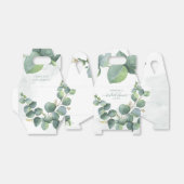 Ballotins Fête de mariage florale botanique d'eucalyptus mod (Déplié)