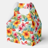 Ballotins Fête de mariage hawaïenne Florale Exotique (Verso)