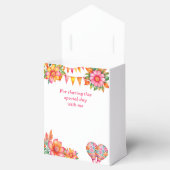 Ballotins Fête de mariage mexicain avec fleurs roses (Ouvert)