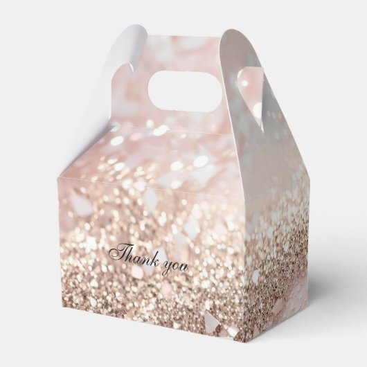 Ballotins Fête de mariage moderne et scintillante (Arrière)