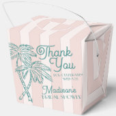 Ballotins Fête de Mariage Pastel de la Palm Spring Rose (Verso)