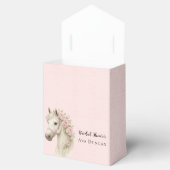 Ballotins Fête de mariage Pastel Rose & Cheval Blanc (Ouvert)